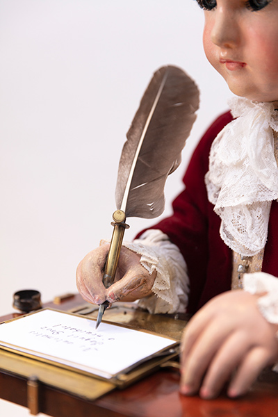 photo d'un automate du musée de Neuchâtel